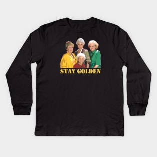 golden girls Kids Long Sleeve T-Shirt